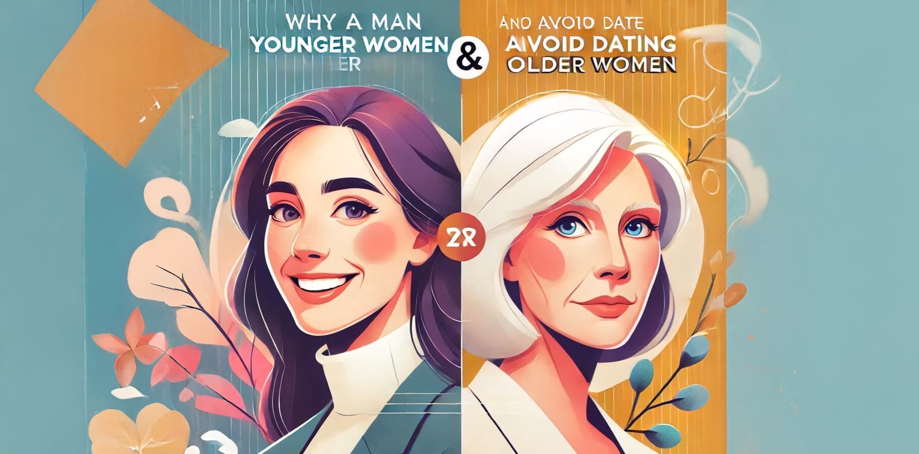 Reasons why a man should consider dating a younger woman and avoid dating an older woman