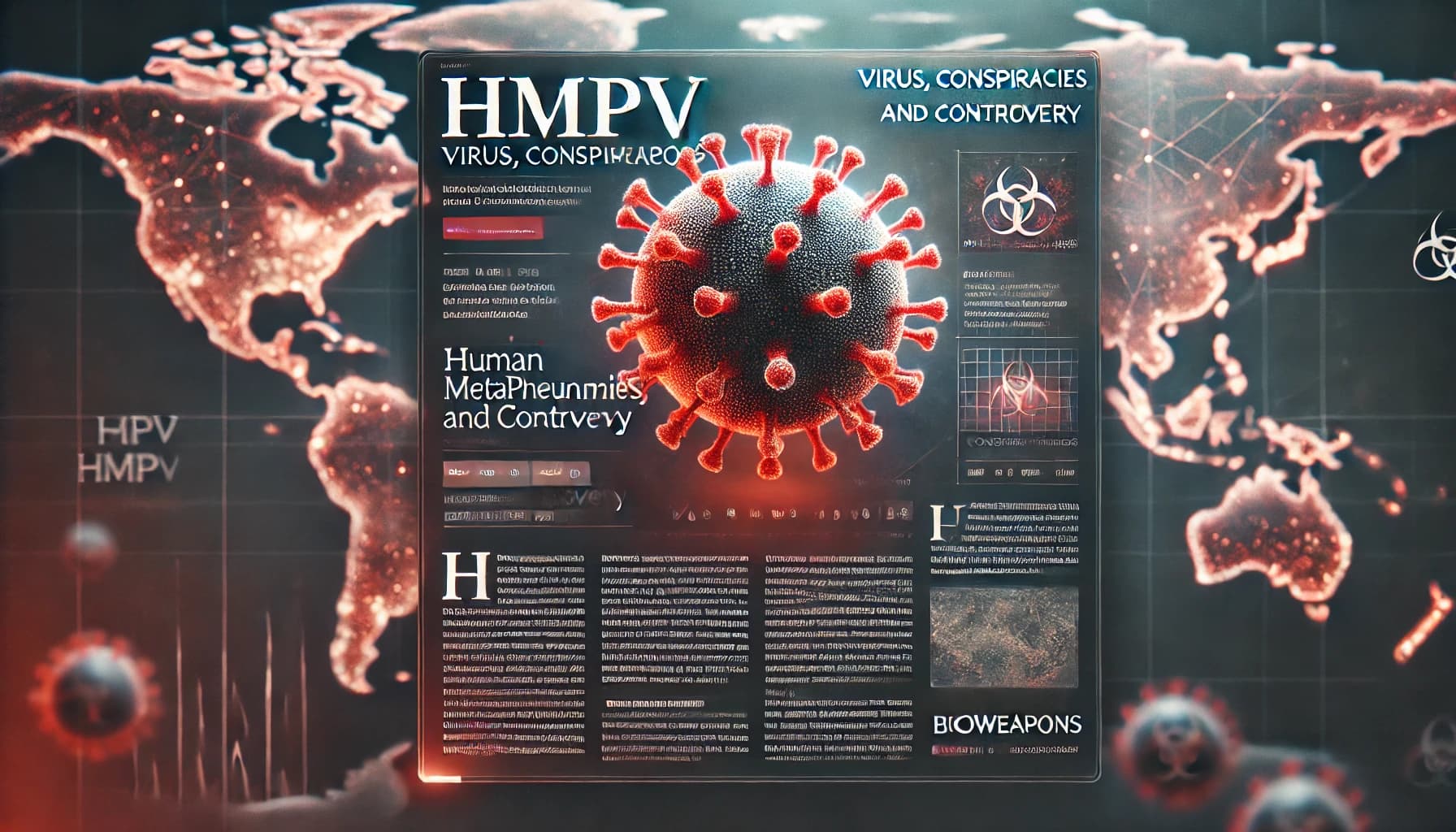HMPV: A Virus in the Shadows, Conspiracies, and the Bioweapon Debate