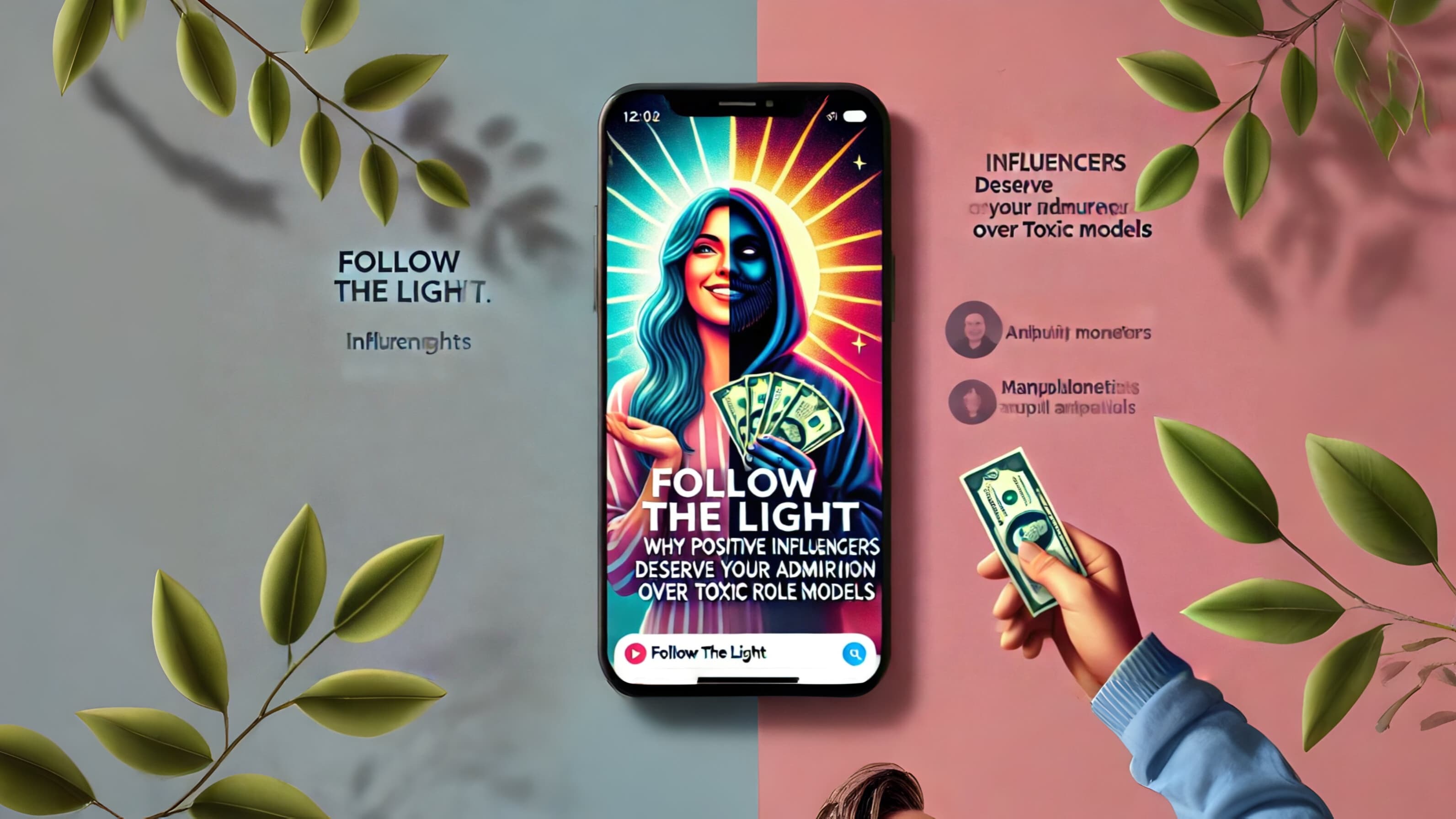 Follow the Light: Why Positive Influencers Deserve Your Admiration Over Toxic Role Models